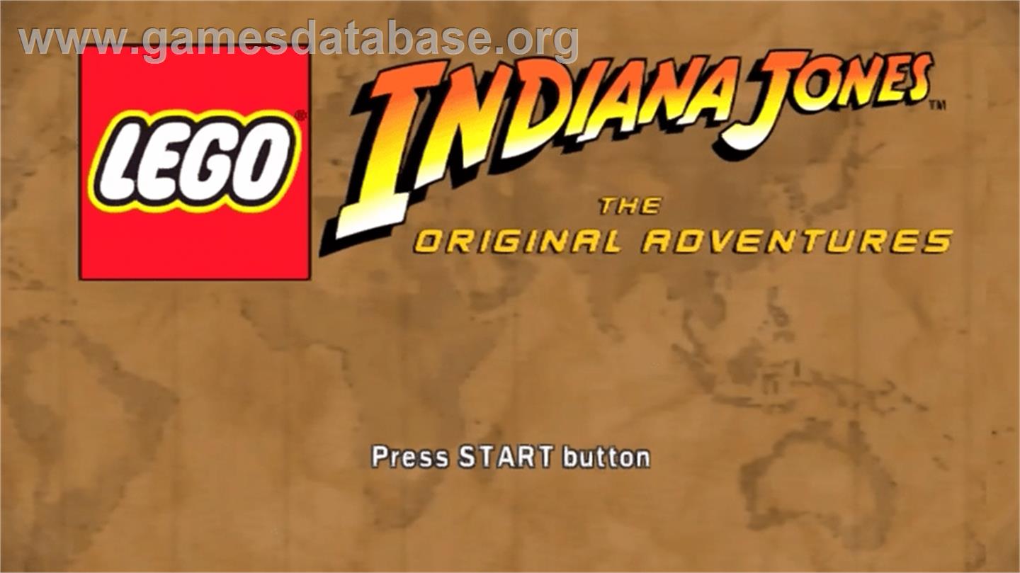 Lego Indiana Jones - La Trilogie Originale - Sony PSP - Artwork - Title Screen